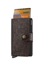 Miniwallet Palmellato Brown