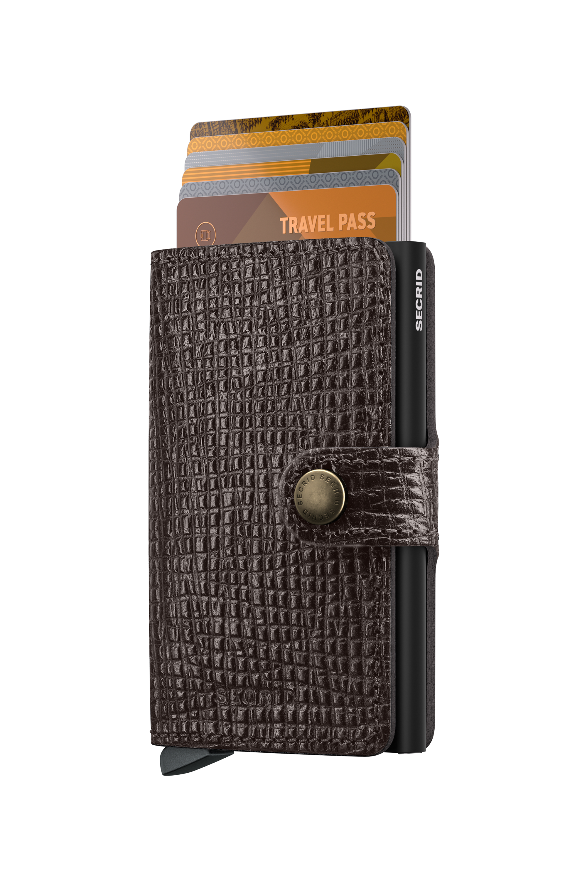 Miniwallet Palmellato Brown