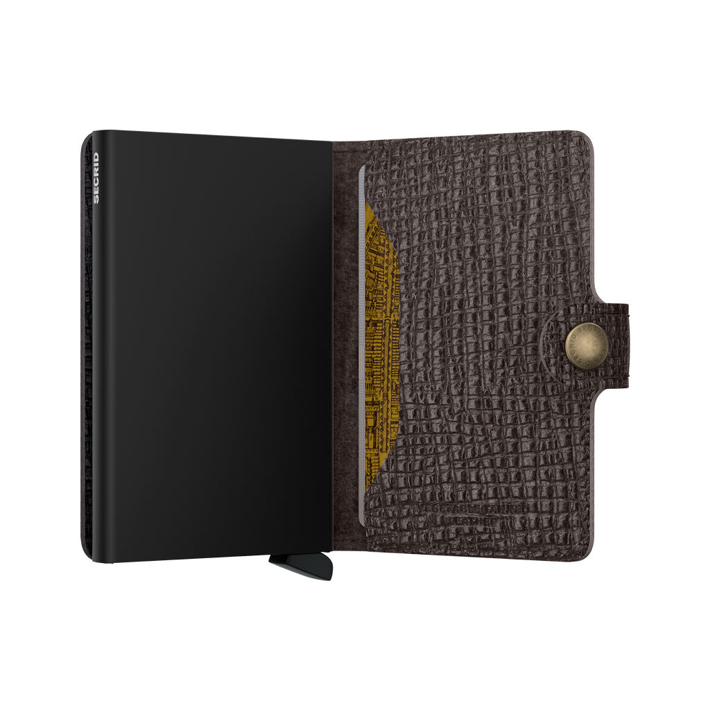 Miniwallet Palmellato Brown