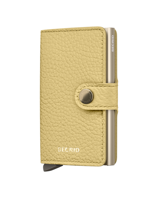Miniwallet Pebble Butter Yellow