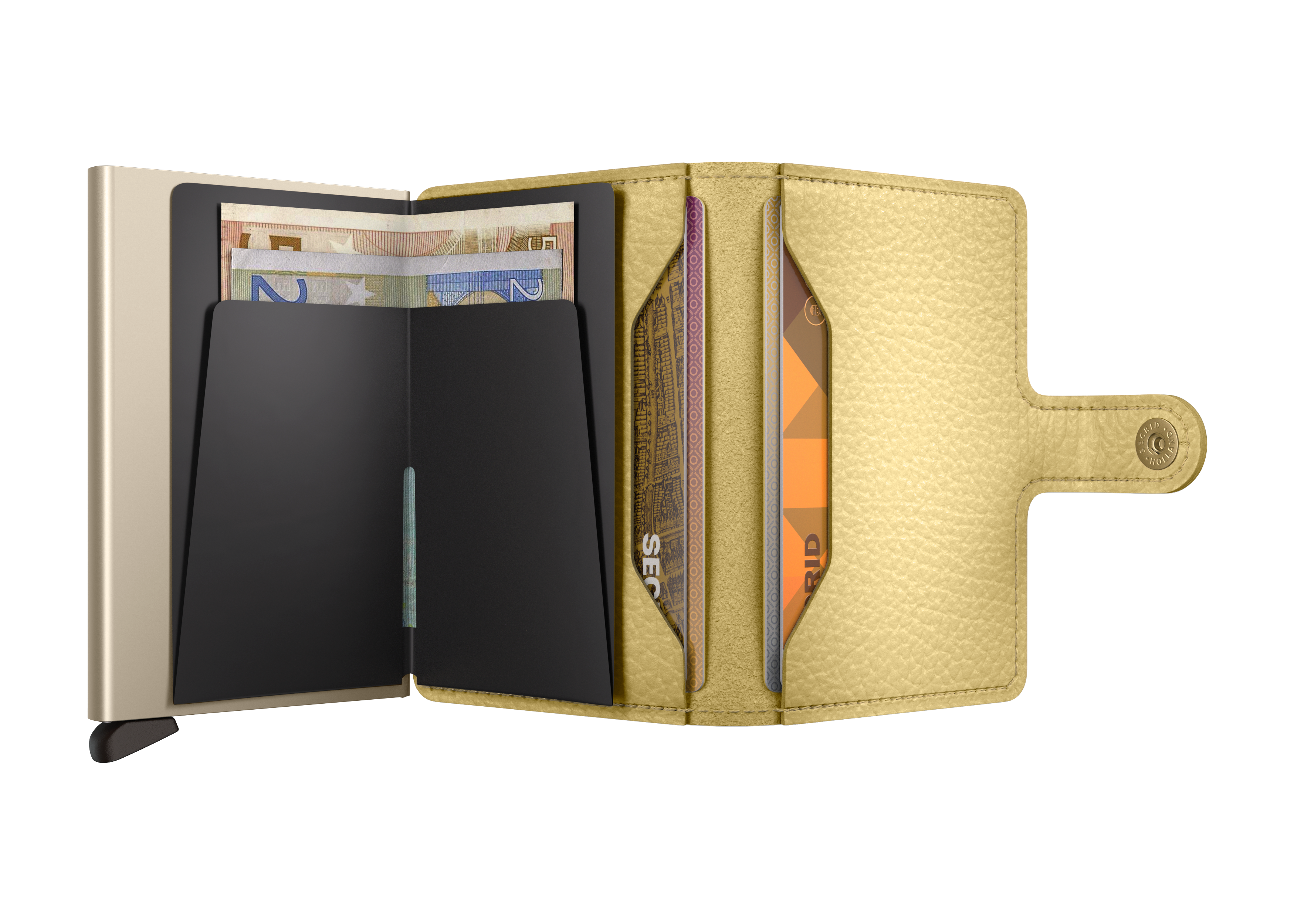 Miniwallet Pebble Butter Yellow