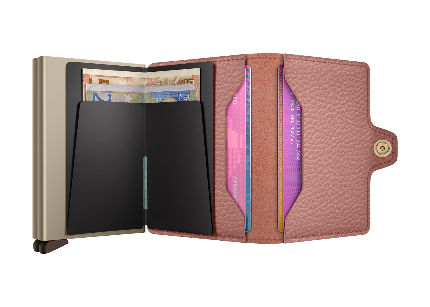 Twinwallet Pebble Rose
