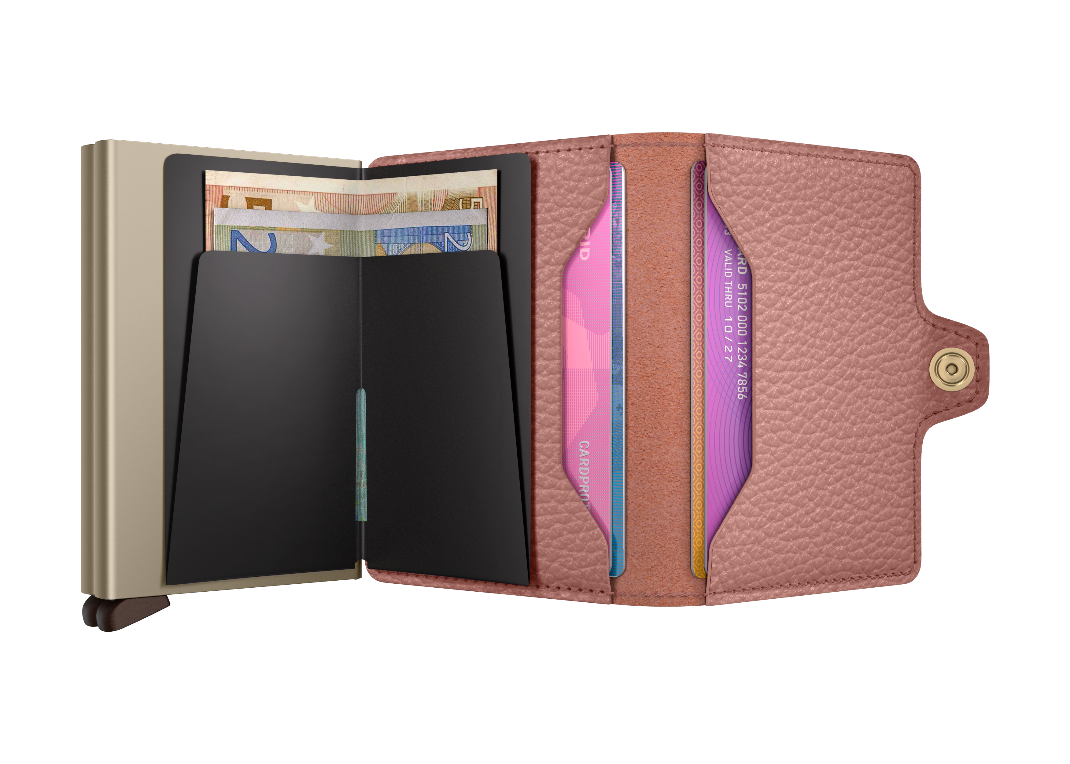 Twinwallet Pebble Rose