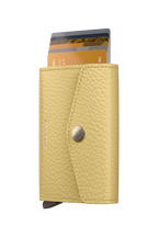 Envelope Wallet Pebble Butter Yellow