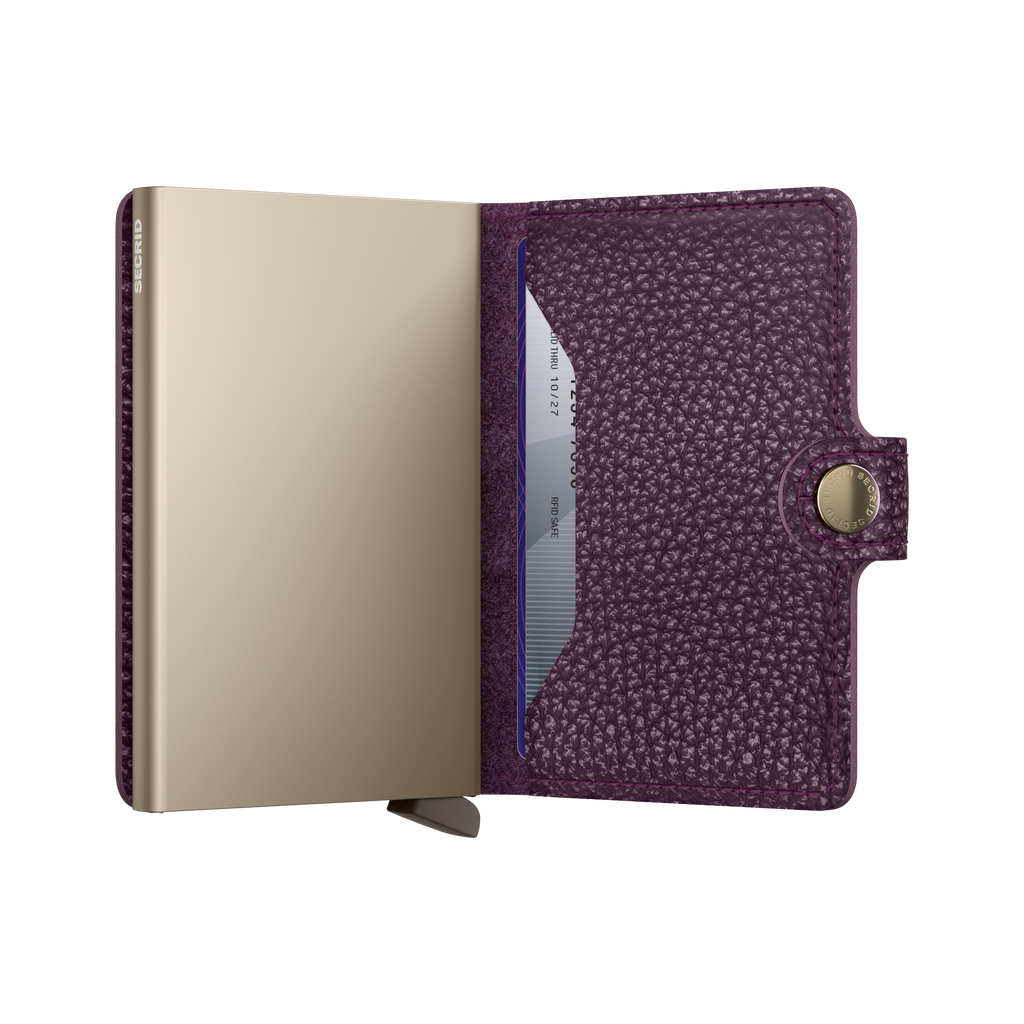Miniwallet Pebble Grape
