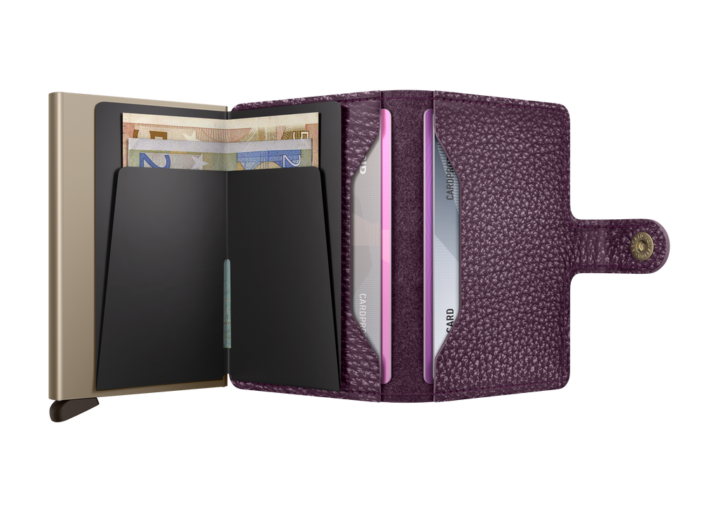 Miniwallet Pebble Grape