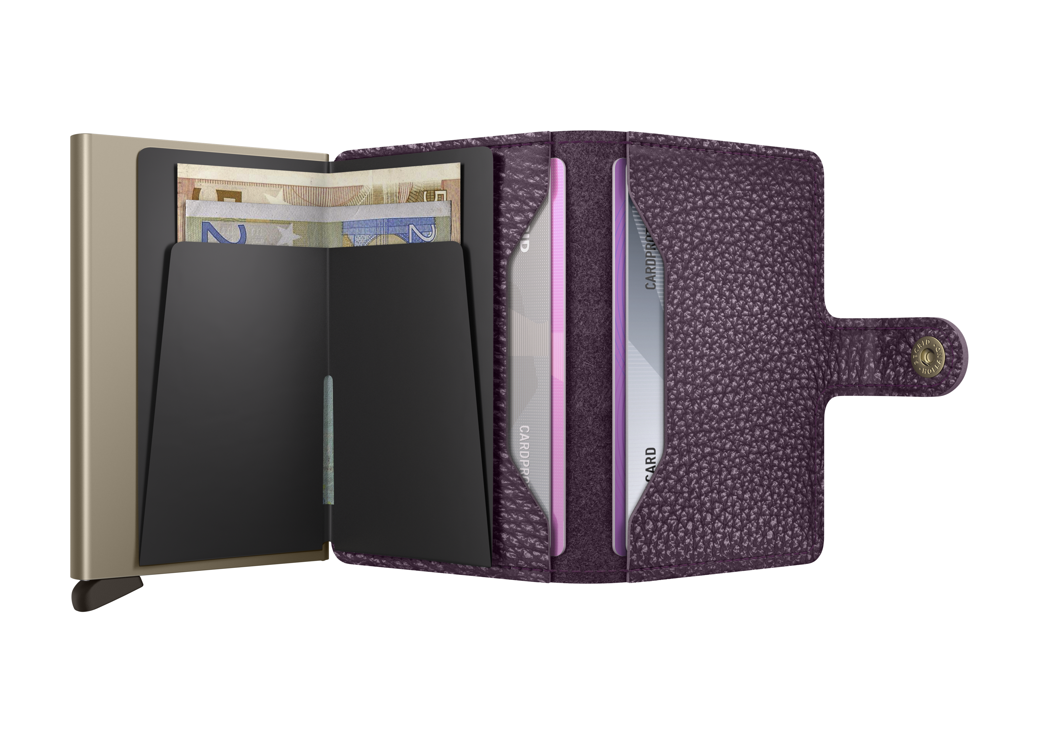Miniwallet Pebble Grape