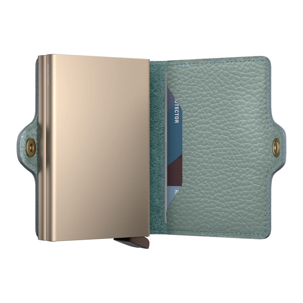 Twinwallet Pebble Sea Green