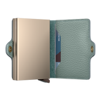 Twinwallet Pebble Sea Green