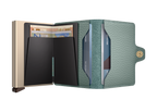 Twinwallet Pebble Sea Green