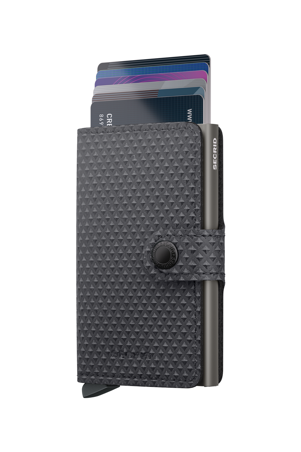 Miniwallet Pyramid Grey