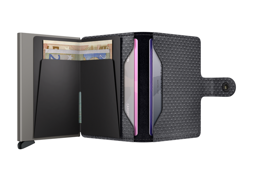 Miniwallet Pyramid Grey
