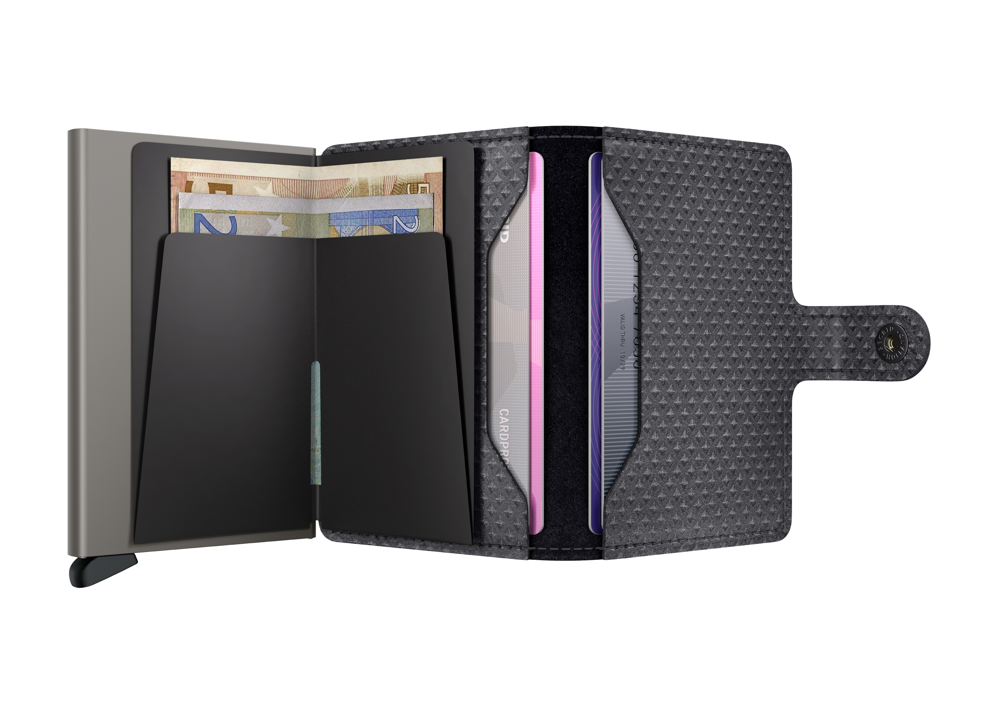 Miniwallet Pyramid Grey