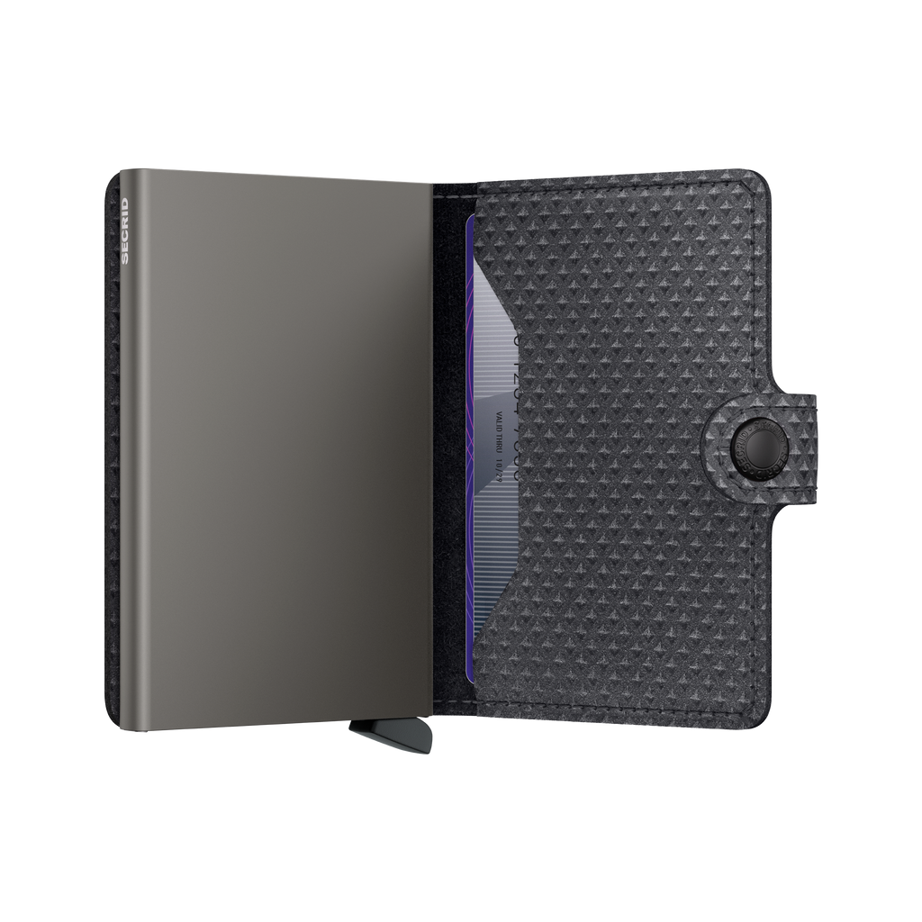Miniwallet Pyramid Grey