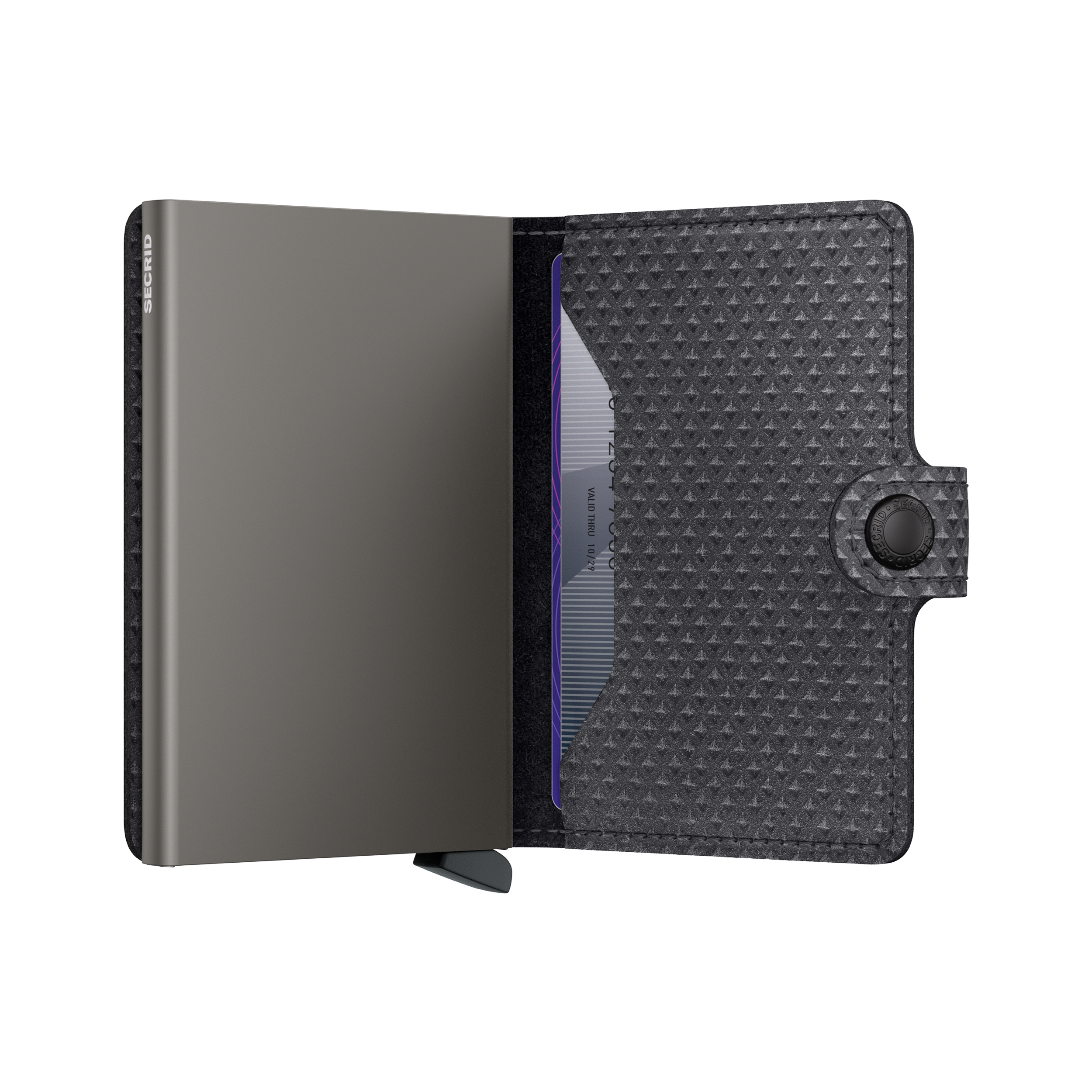 Miniwallet Pyramid Grey