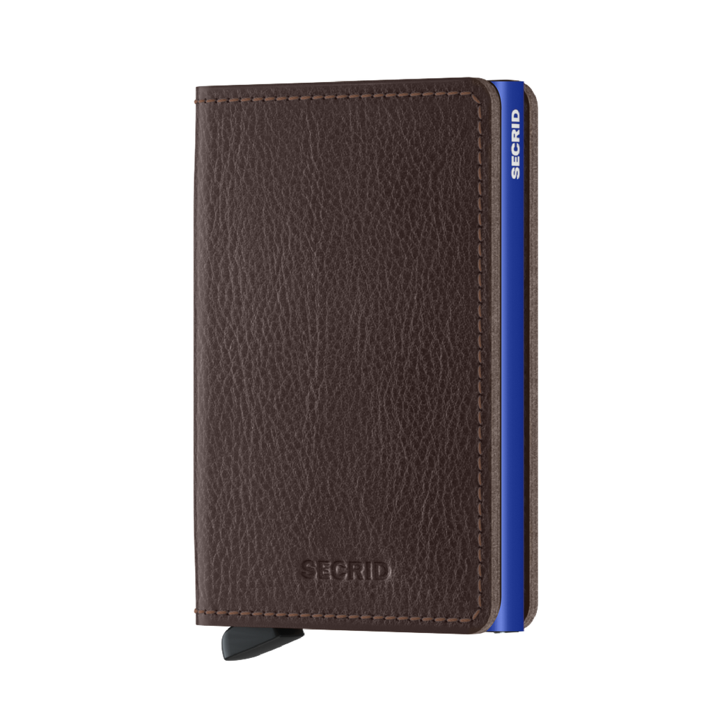 Mix & Match | Slimwallet Vegetable Tanned Brown