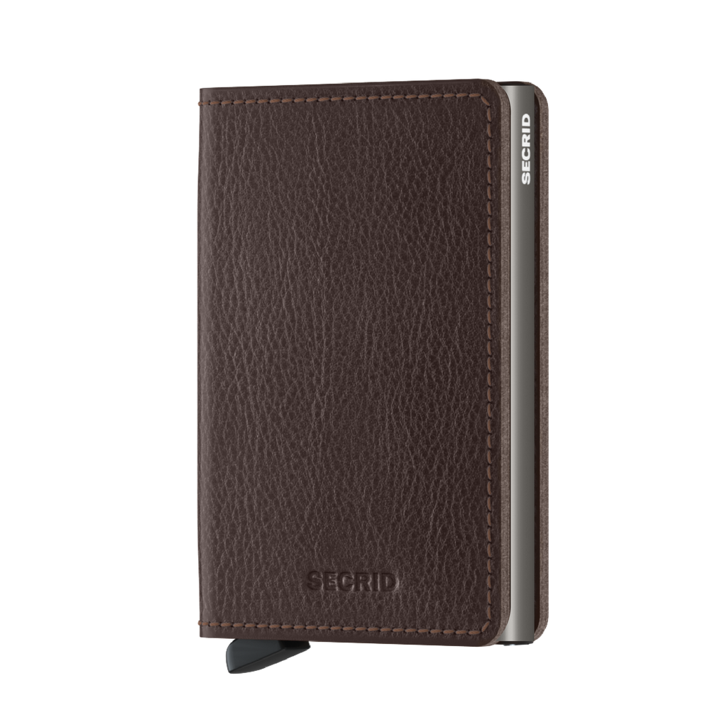 Mix & Match | Slimwallet Vegetable Tanned Brown
