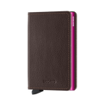 Mix & Match | Slimwallet Vegetable Tanned Brown