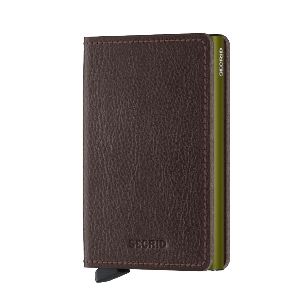 Mix & Match | Slimwallet Vegetable Tanned Brown