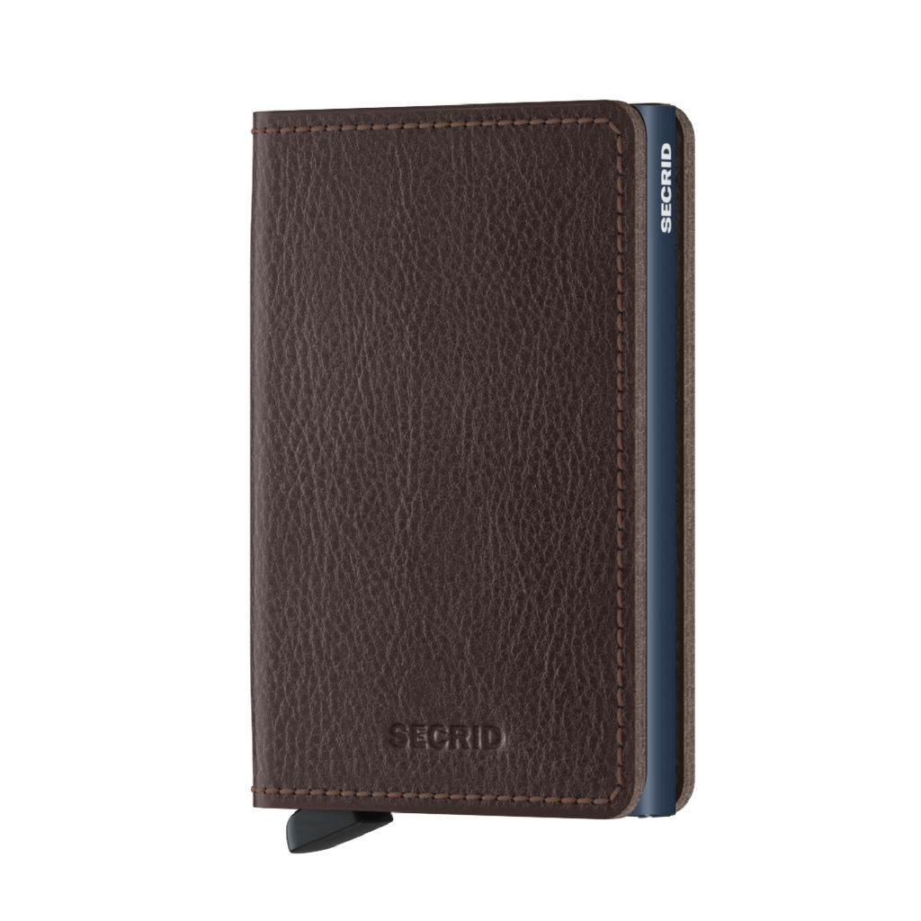 Mix & Match | Slimwallet Vegetable Tanned Brown