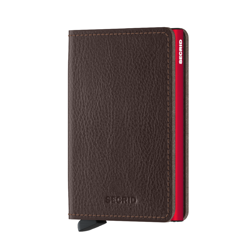 Mix & Match | Slimwallet Vegetable Tanned Brown