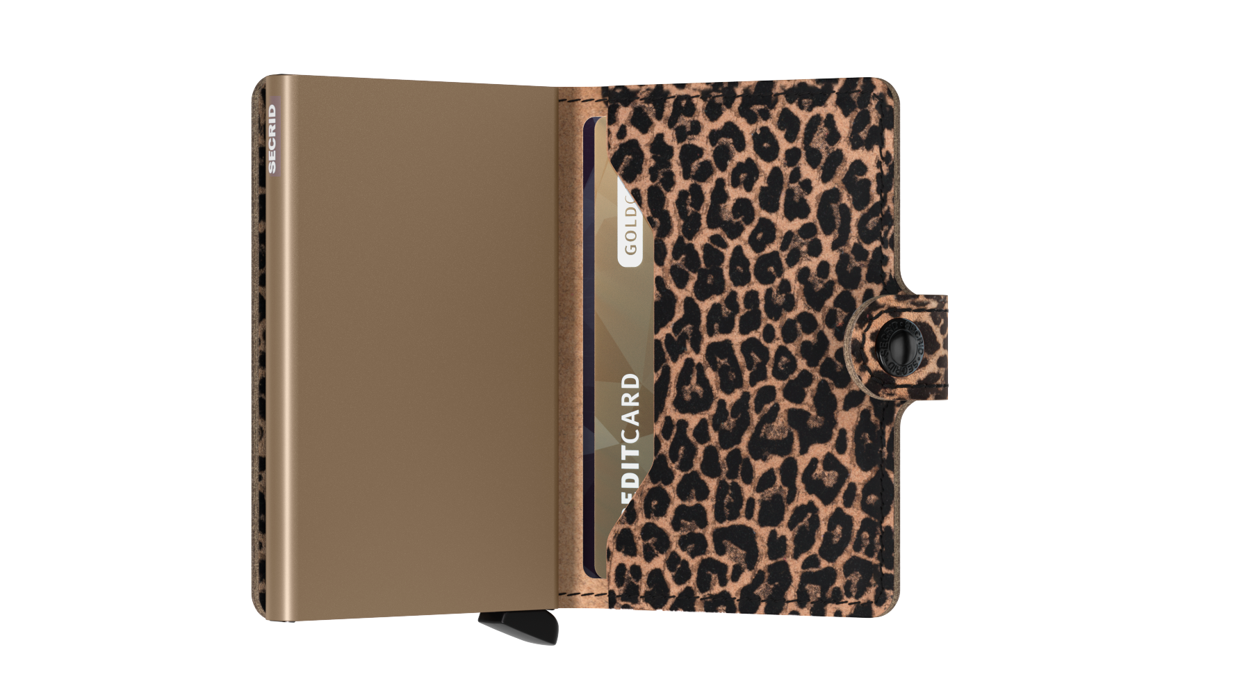 Miniwallet Leo Beige