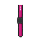 Miniwallet Matte Black Fuchsia