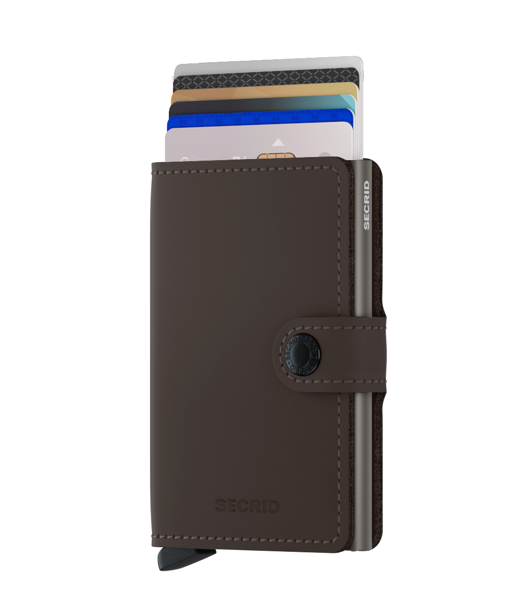 Miniwallet Matte Truffle