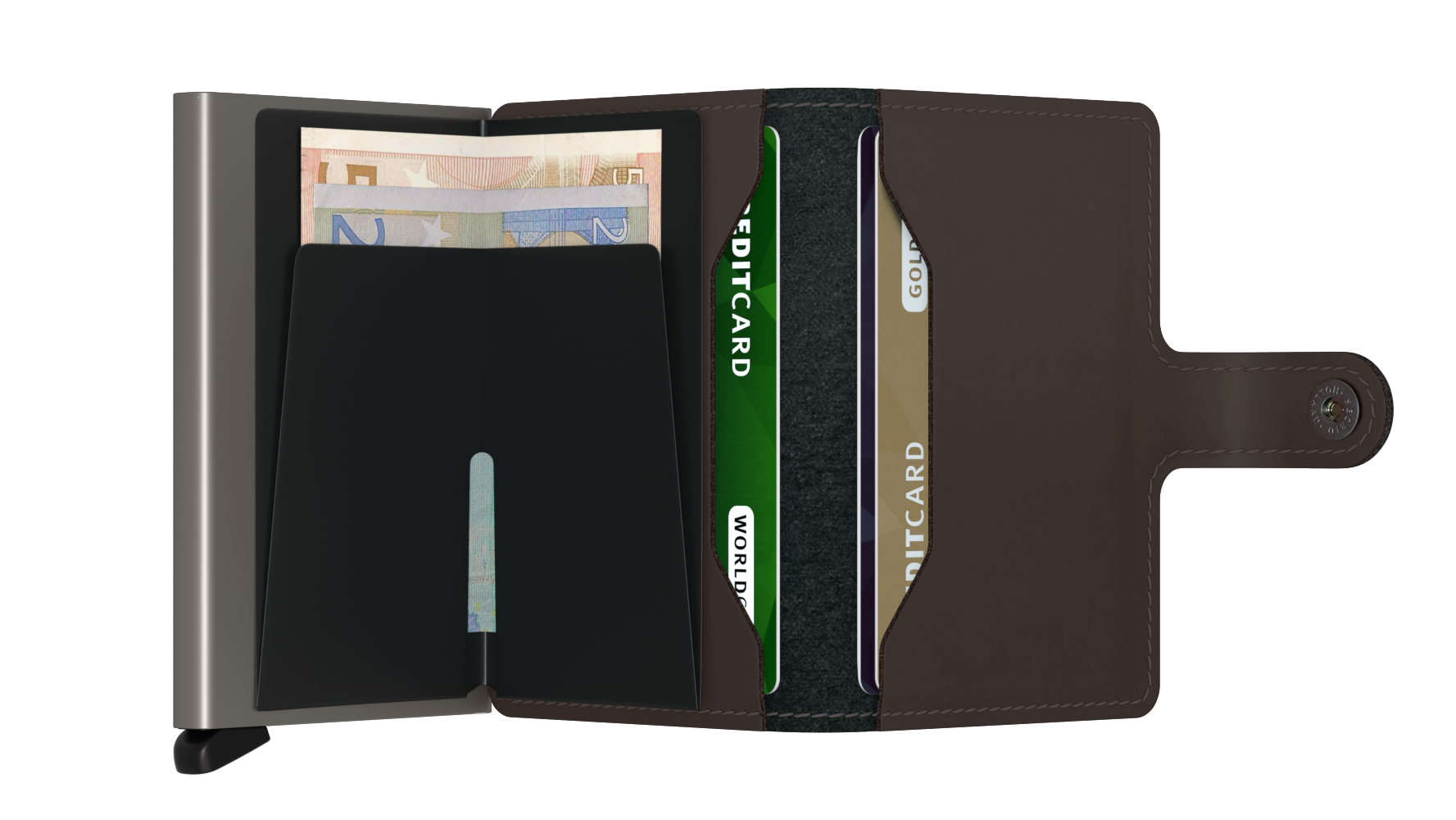 Miniwallet Matte Truffle