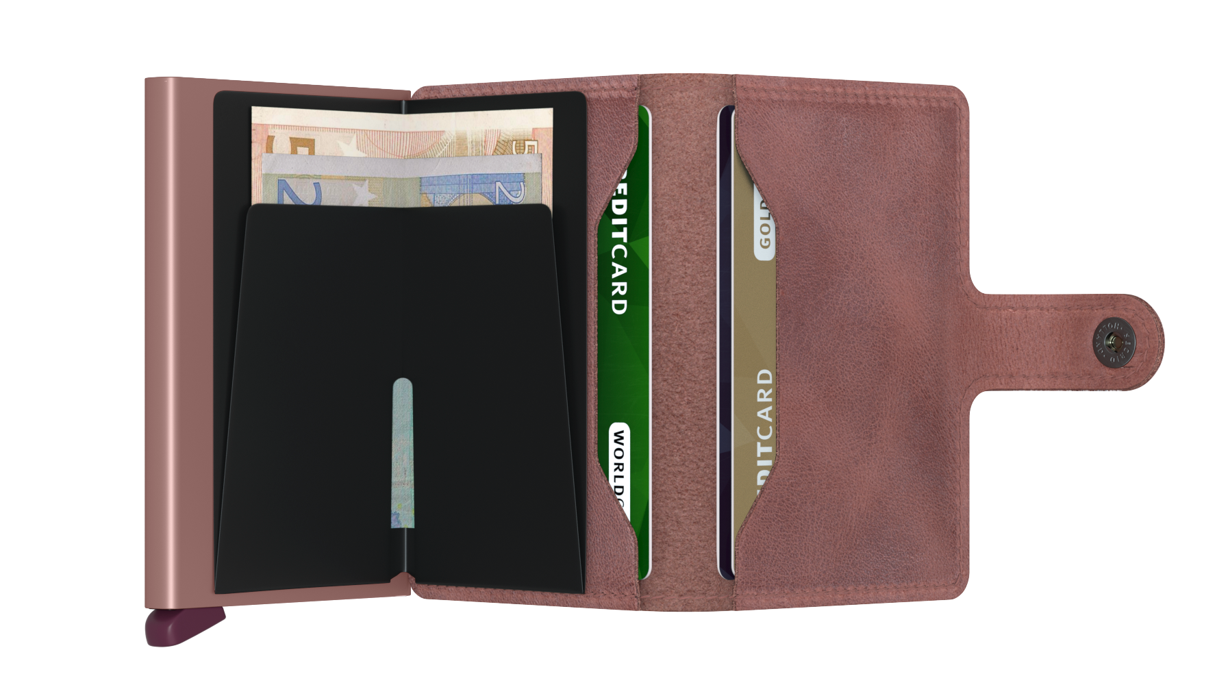 Miniwallet Vintage Mauve