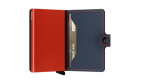 Miniwallet Matte Night Blue Orange