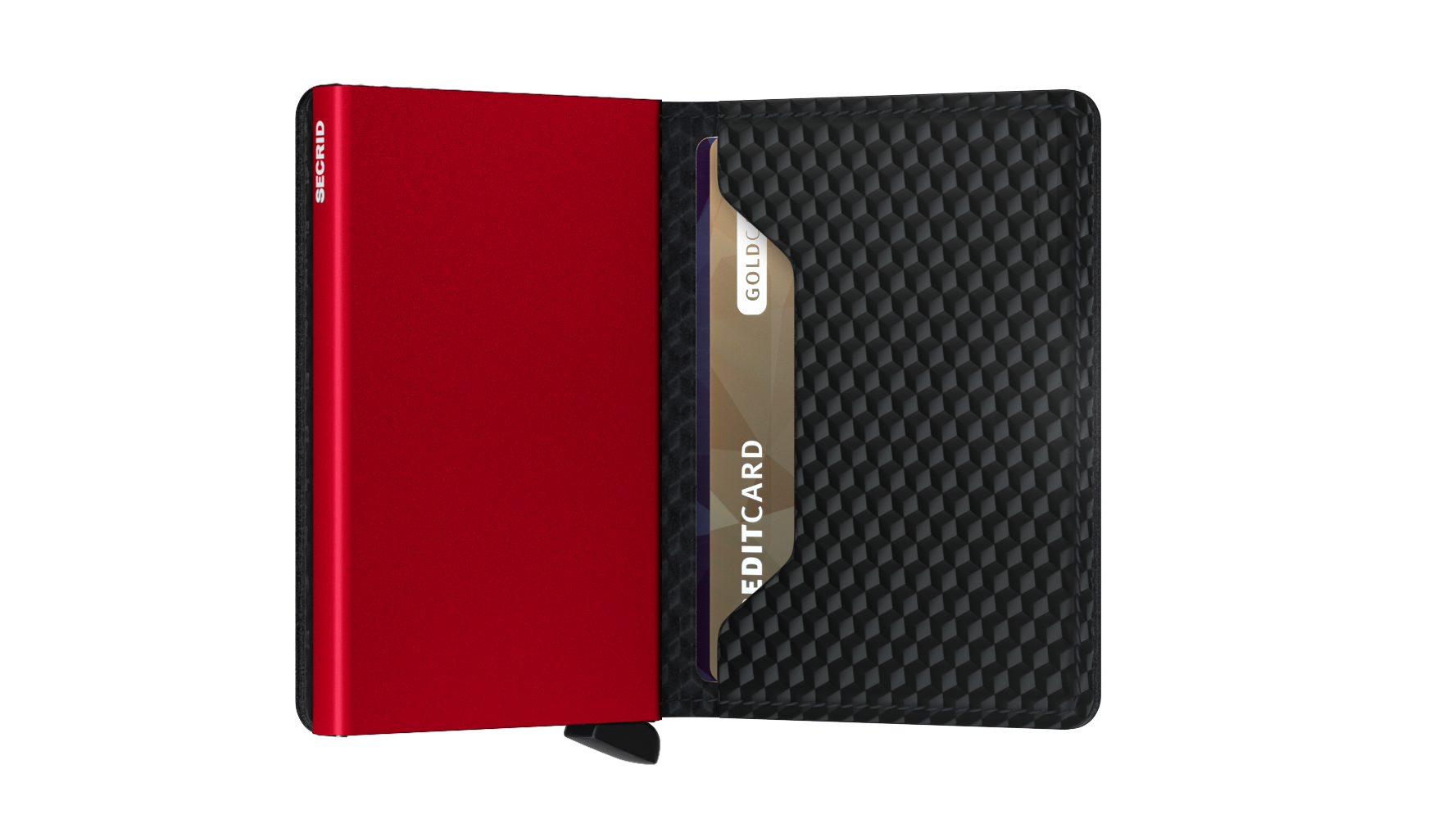 【 Slimwallet 限時優惠 】Cubic Black Red 送 Coinpocket 一個