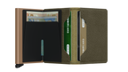 【 Slimwallet 限時優惠 】Saffiano Olive 送 Coinpocket 一個