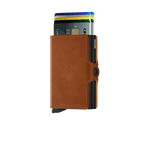 【 Twinwallet 限時優惠 】Perforated Cognac 送 Coinpocket 一個