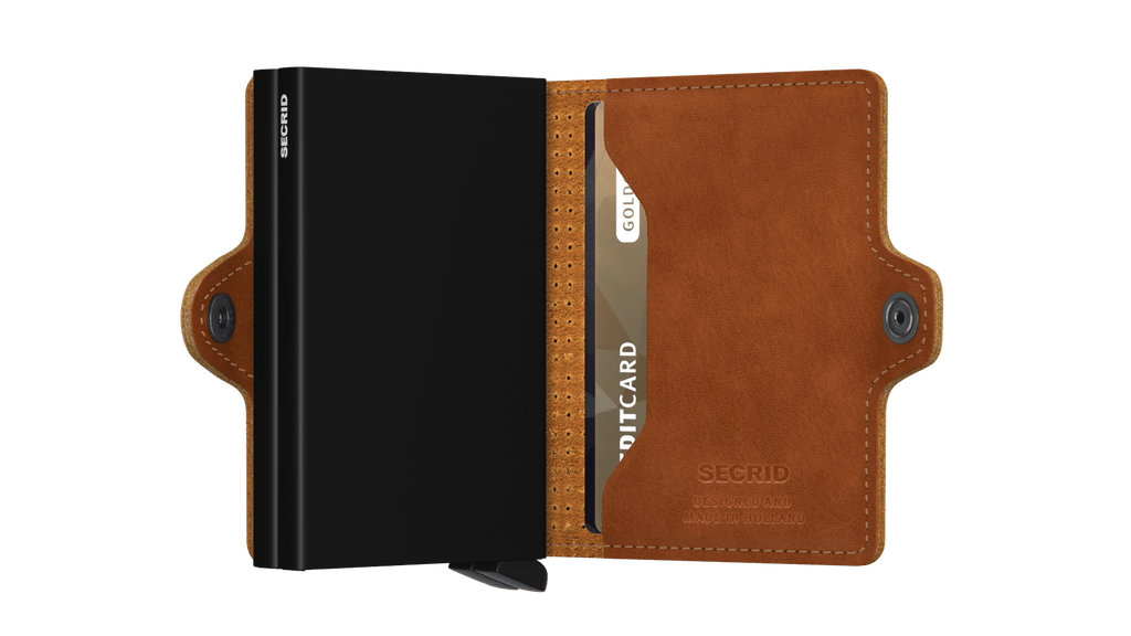 【 Twinwallet 限時優惠 】Perforated Cognac 送 Coinpocket 一個