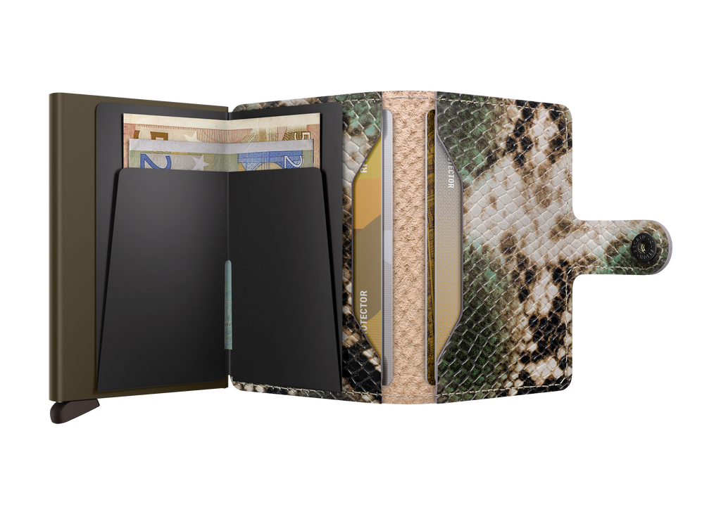 Miniwallet Serpent Green