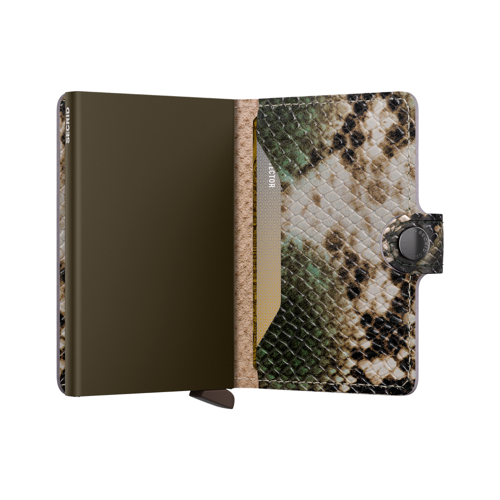 Miniwallet Serpent Green