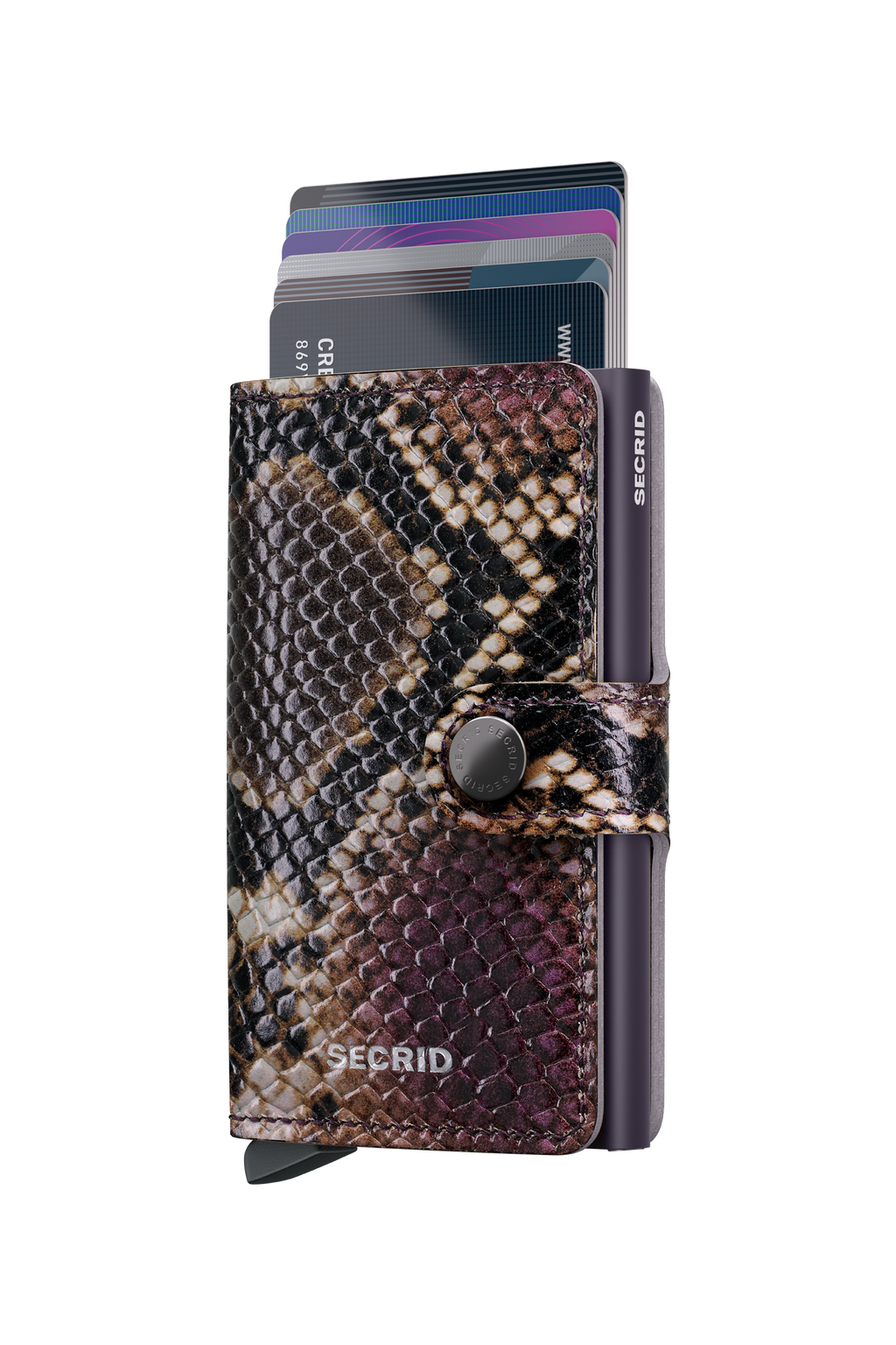 Miniwallet Serpent Purple