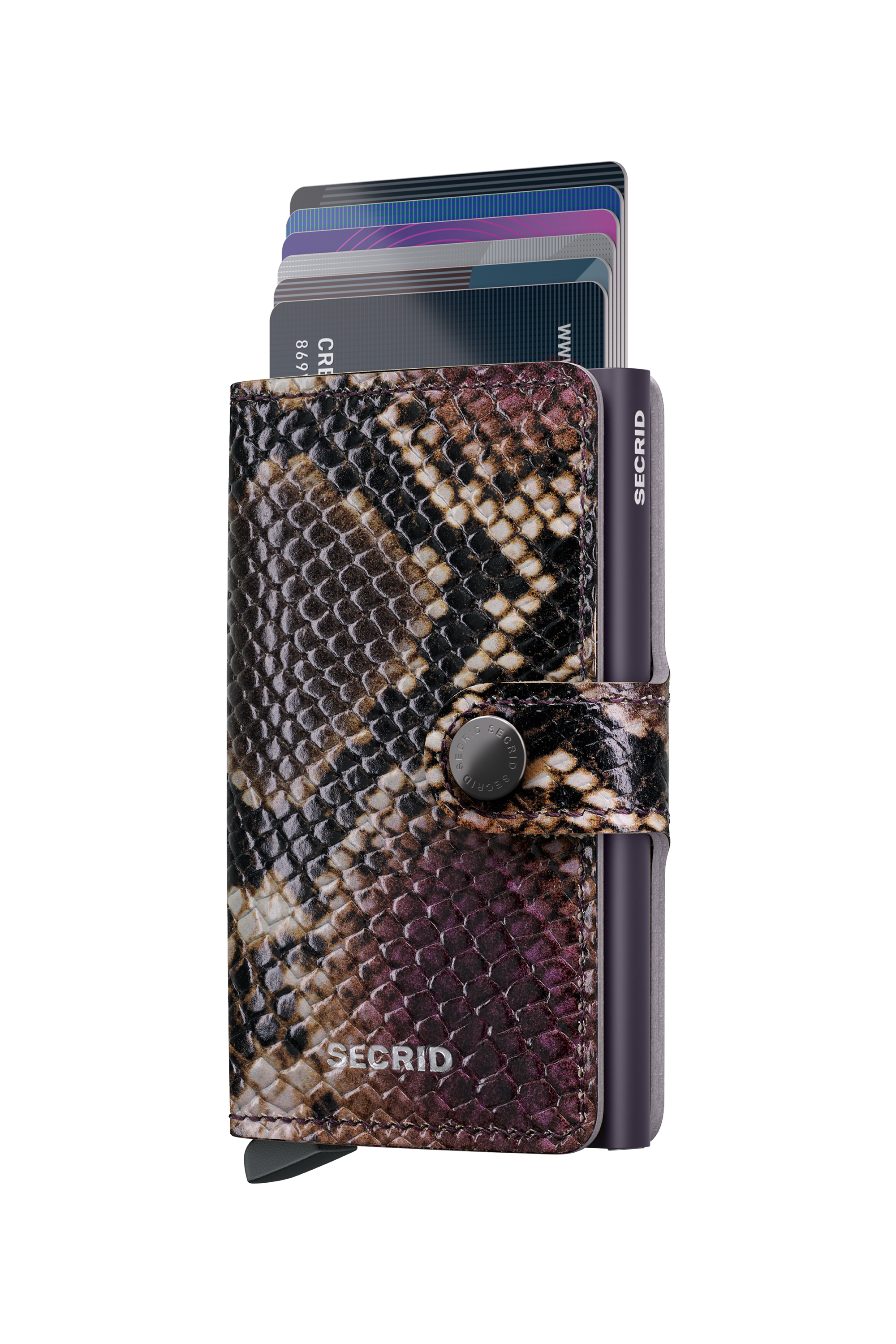 Miniwallet Serpent Purple