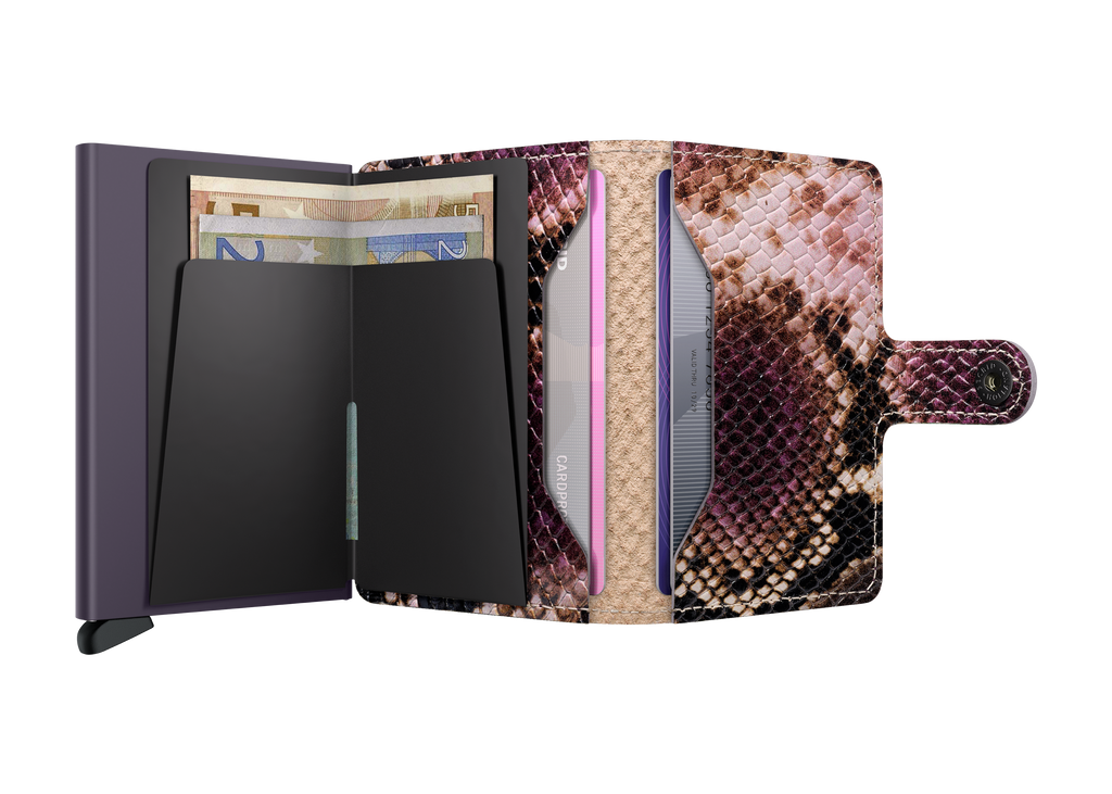 Miniwallet Serpent Purple