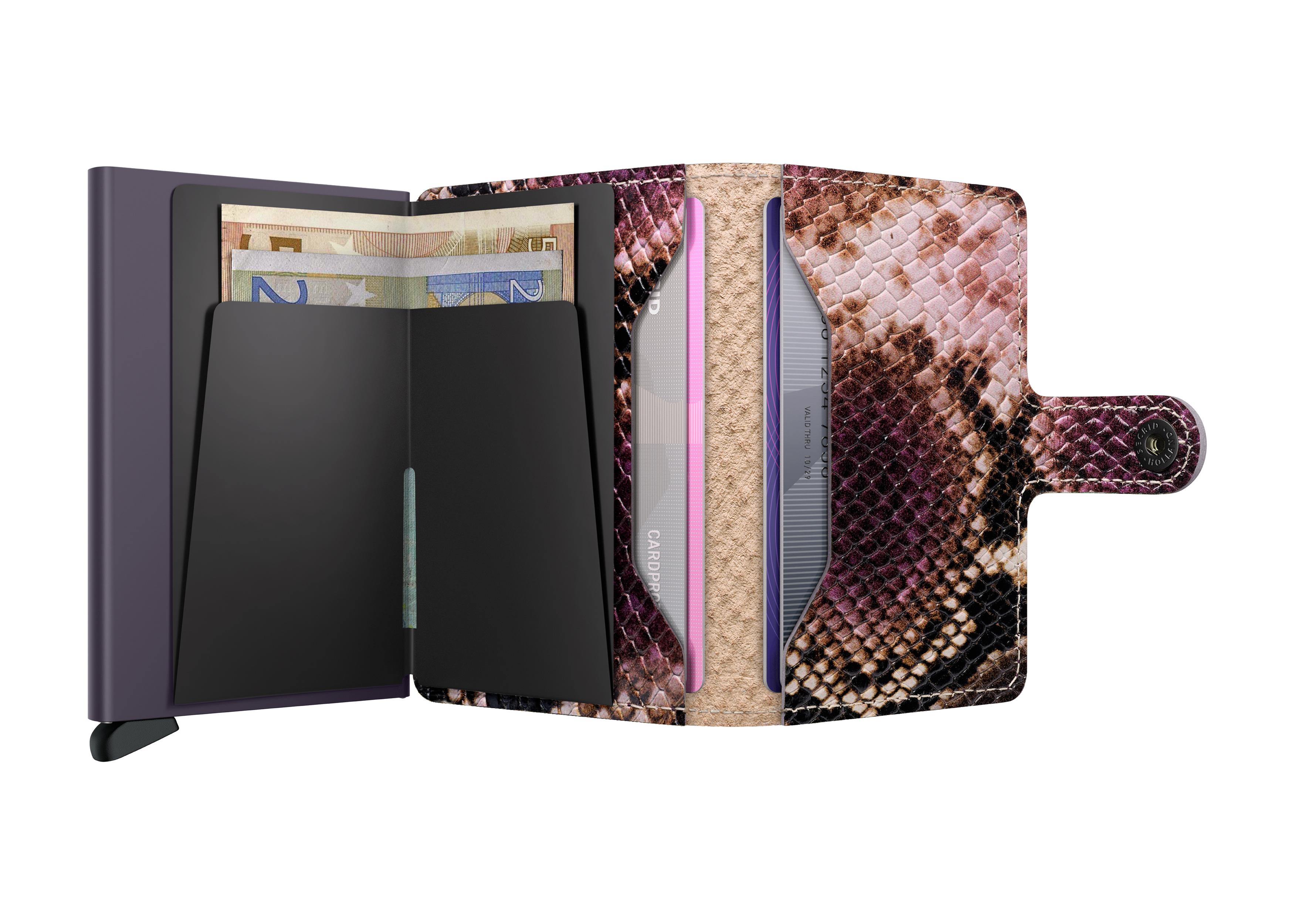 Miniwallet Serpent Purple