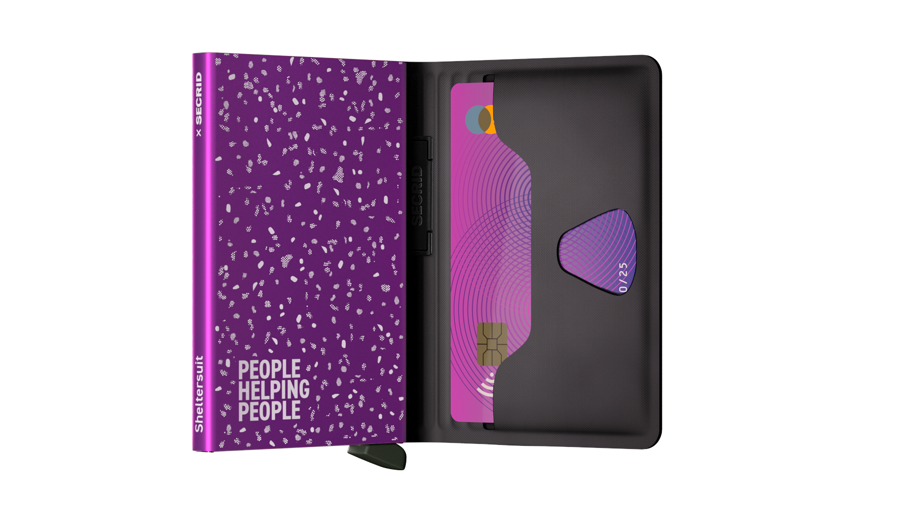 Bandwallet Sheltersuit Black Fuchsia