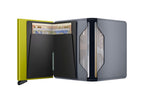 Slimwallet Matte Grey &amp; Lime