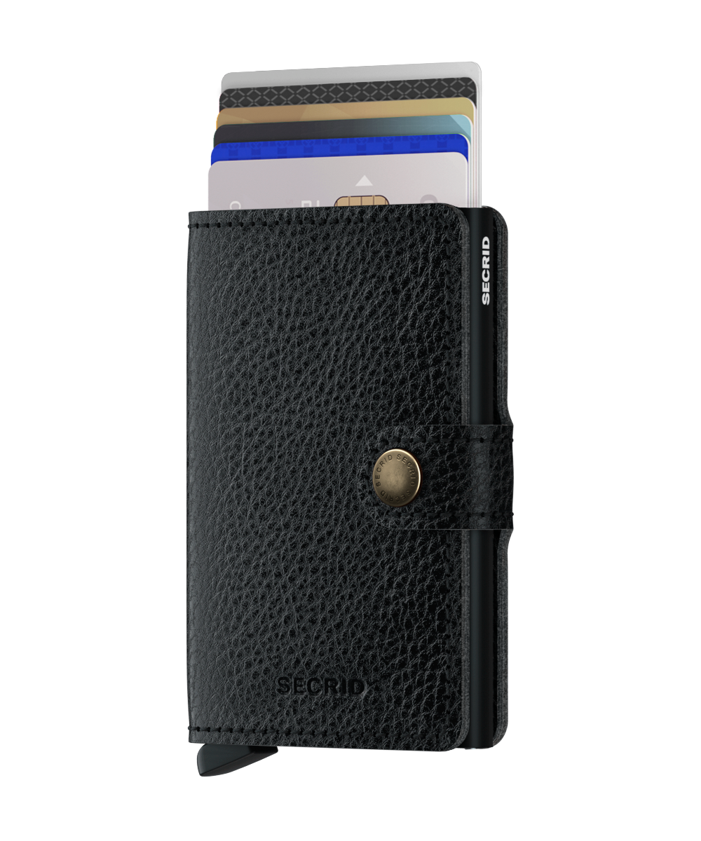 Miniwallet Veg Black Black
