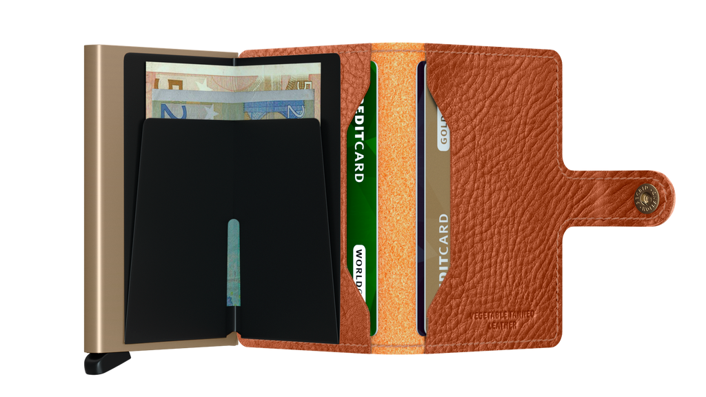 Miniwallet Veg Caramello Sand