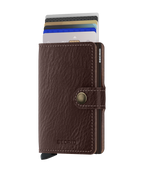 Miniwallet Veg Espresso Brown