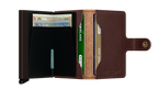 Miniwallet Veg Espresso Brown