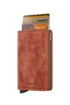 Slimwallet Vintage Cognac Brown
