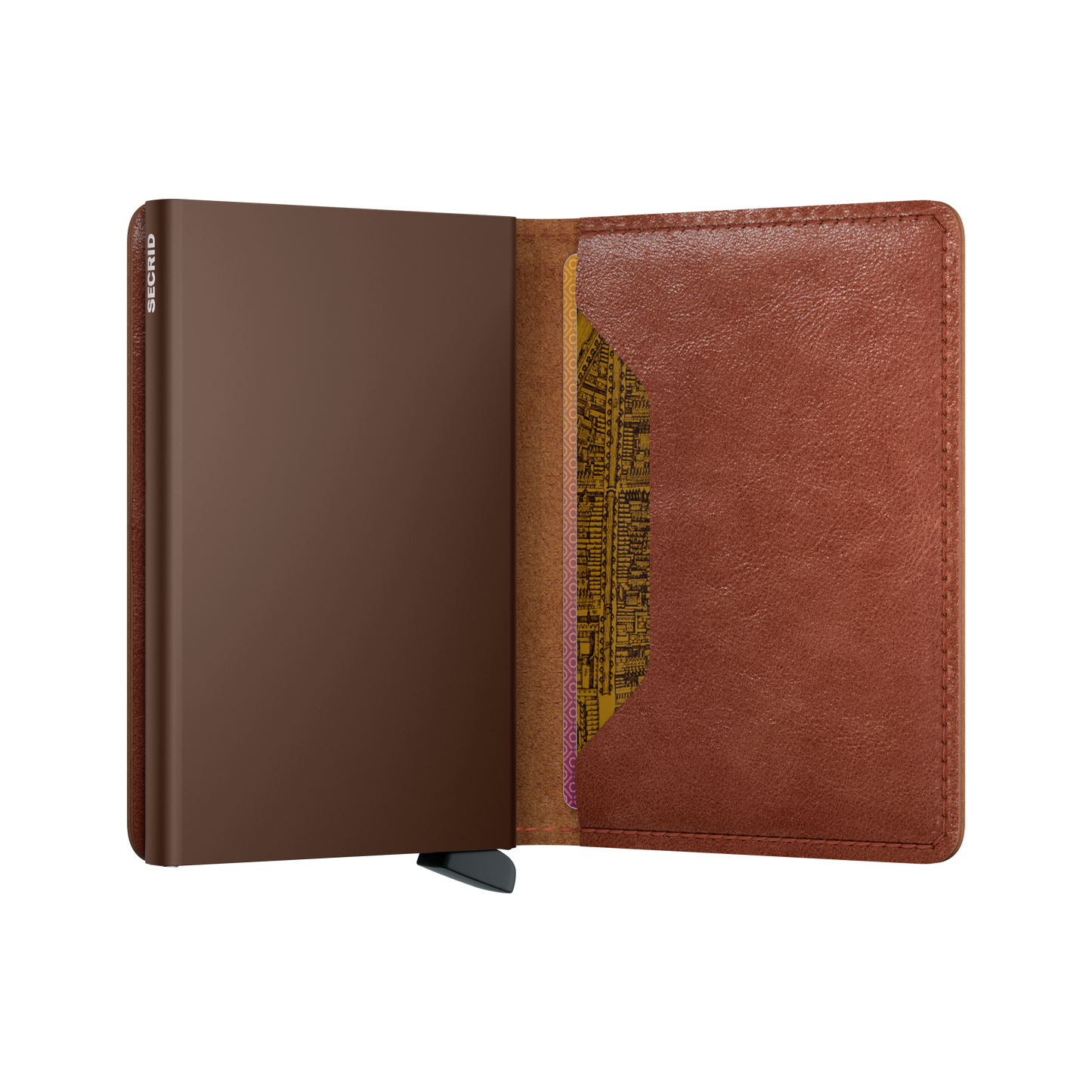 Slimwallet Vintage Cognac Brown