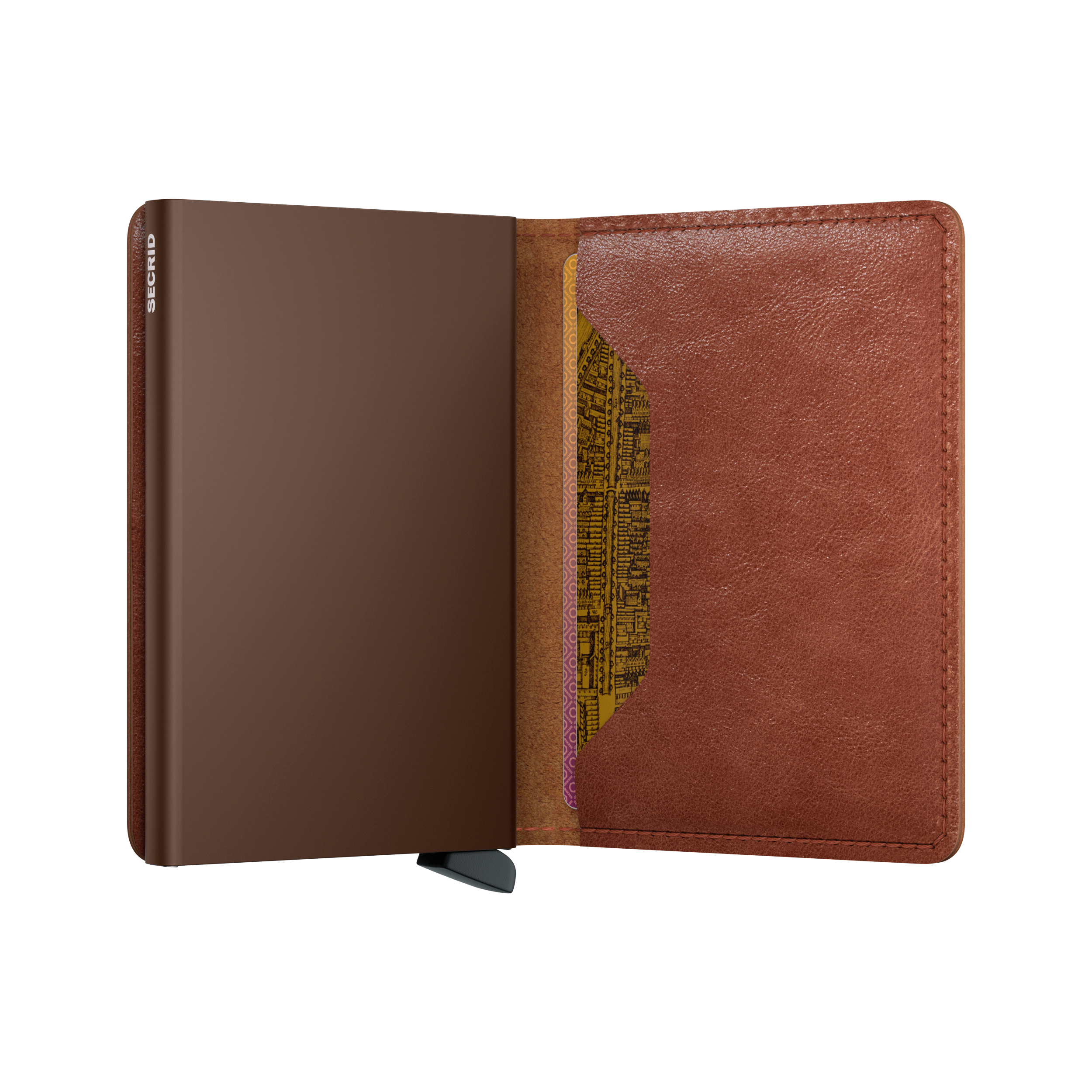 Slimwallet Vintage Cognac Brown